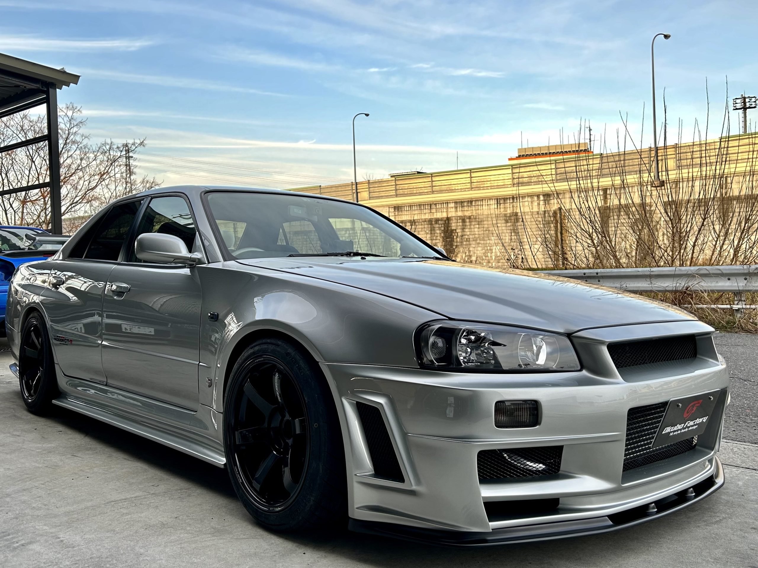 R34 4DOOR GT-R WIDE BODY FULL KIT ４ドア ワイドボディ フルキット 